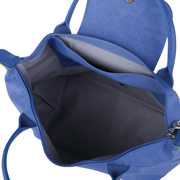 Longchamp Le Pliage Green Top Handle Bag S Handbag Blue - Picture 5 of 9